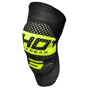 SHOT Airlight Knee Guards Black / neon yellow