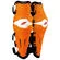 ZANDONA X-Bandit Knee Guards Бело-оранжевый