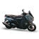 TUCANO URBANO Termoscud® Mod.X Yamaha N-Max apron Черный