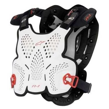 ALPINESTARS A1 Roost Guard protection vest White / Black / Red