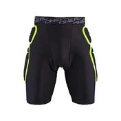ONeal Trail Protective Shorts LIME / BLACK