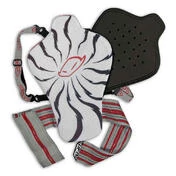 UFO Back Protector White / Black / Red