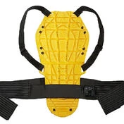 SPIDI Warrior Evo Back Protector Черно-желтый