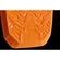 FURYGAN D30 back protector Оранжевый