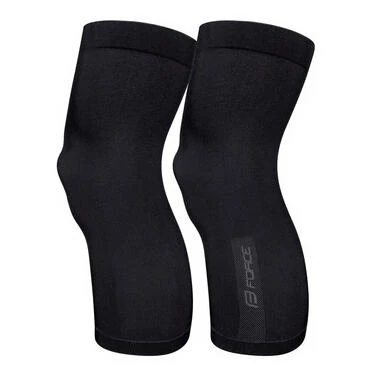 FORCE Knitted Breeze Knee Guards Черный