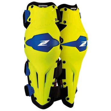 ZANDONA X-Bandit Knee Guards yellow / blue