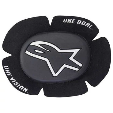 ALPINESTARS GP Sport Evo Knee Sliders Черно-белый