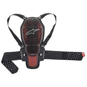 ALPINESTARS Nucleon KR 1 Cell Back Protector Transparent / Smoke Red / Black