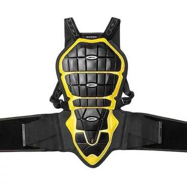 SPIDI Warrior back protector Черно-желтый