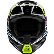 Alpinestars SM3 YOUTH WURX Kids Cross Enduro Motorcycle Мотошлем Black Fluorescent Yellow Blue Red Glossy