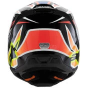 Alpinestars SM3 YOUTH WURX Kids Cross Enduro Motorcycle Мотошлем Black Fluorescent Yellow Blue Red Glossy