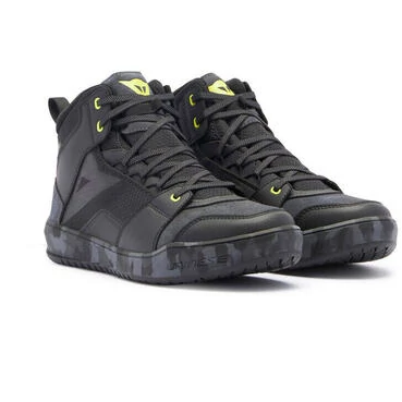 Dainese SUBURB D-WP Motorcycle мотоботы Black Camo Yellow