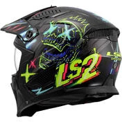 LS2 OF606 DRIFTER RAYZ Jet Motorcycle Мотошлем Black Blue