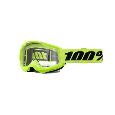 100% Strata 2 Youth Goggle Neon Yellow Желтый