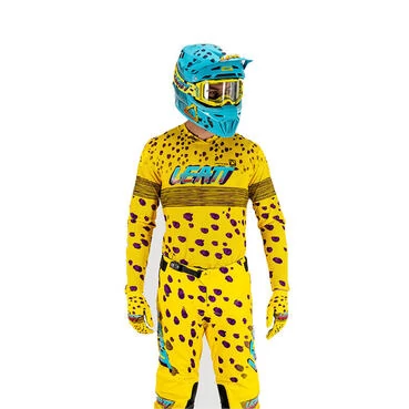 Leatt 5.5 Ultraweld V.25 Jersey Cheetah Желтый