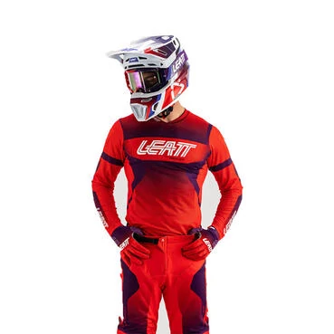Leatt 5.5 Ultraweld V.25 Jersey Sunburn Красный