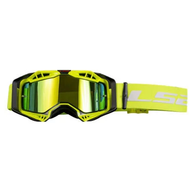 Ls2 Aura Pro Goggle Black Yellow Желтый