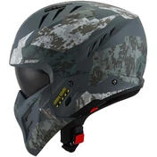 Moto Jet Мотошлем Suomy ARMOR URBAN SQUAD Camouflage Matt Gray