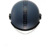 Momo Design FGTR CLASSIC Mono Dusty Matt Blue Jet Motorcycle Мотошлем