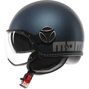 Momo Design FGTR EVO Mono Jet Motorcycle Мотошлем Avio Matt Silver
