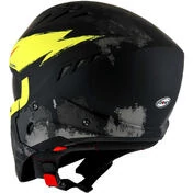 Moto Jet Мотошлем Suomy ARMOR HI VOLT Matt Black Yellow