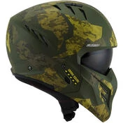 Moto Jet Мотошлем Suomy ARMOR URBAN SQUAD Camouflage Military Green Matt
