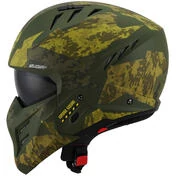 Moto Jet Мотошлем Suomy ARMOR URBAN SQUAD Camouflage Military Green Matt