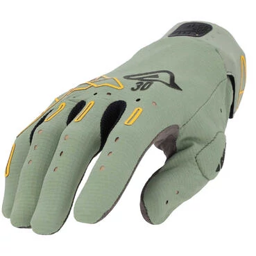 Acerbis X-FLEX 2.0 Motocross мотоперчатки Black Green