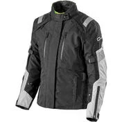 CROSSWAY LADY Black Gray Fabric Motorcycle мотокуртка