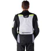 Alpinestars ST-1 WATERPROOF Fabric Motorcycle мотокуртка Ice Grey Black Yellow Fluorescent