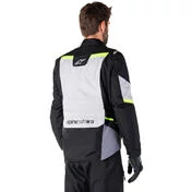 Alpinestars ST-1 WATERPROOF Fabric Motorcycle мотокуртка Ice Grey Black Yellow Fluorescent
