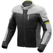 T-ur ETNA Perforated Summer Motorcycle мотокуртка Black Light Gray