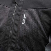 T-ur ETNA Perforated Summer Motorcycle мотокуртка Black Light Gray