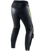 Rebelhorn FIGHTER Motorcycle Leather мотоштаны Black Fluo Yellow
