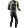 Rebelhorn FIGHTER Motorcycle Leather мотоштаны Black Fluo Yellow