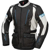 Motorcycle мотокуртка in Ixs LORIN-ST Black Girgio Blue Fabric