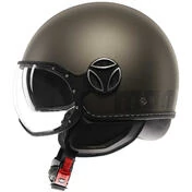 Momo Design FGTR EVO Hip Bronze Stone Jet Motorcycle Мотошлем