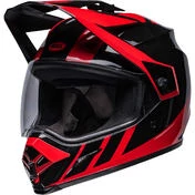 Integral Motorcycle Мотошлем Bell MX-9 ADVENTURE MIPS DASH Black Red