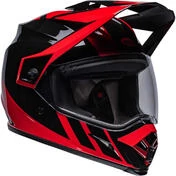 Integral Motorcycle Мотошлем Bell MX-9 ADVENTURE MIPS DASH Black Red