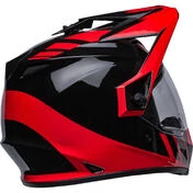 Integral Motorcycle Мотошлем Bell MX-9 ADVENTURE MIPS DASH Black Red