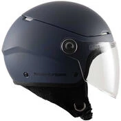 Tucano Urbano C1001 EL'POP Matt Dark Blue Motorcycle Jet Мотошлем