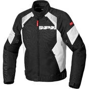 Spidi FLASH EVO Black White Motorcycle мотокуртка