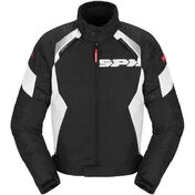 Spidi FLASH EVO Black White Motorcycle мотокуртка