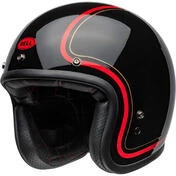 Bell CUSTOM 500 CHIEF Cafe Racer Jet Motorcycle Мотошлем Gloss Black