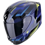 Scorpion EXO-391 AAXO Full Face Motorcycle Мотошлем Black Blue