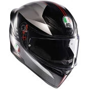 AGV K1 S LAP Full Face Motorcycle Мотошлем Matt Black Grey Red
