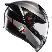 AGV K1 S LAP Full Face Motorcycle Мотошлем Matt Black Grey Red