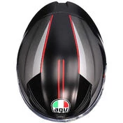 AGV K1 S LAP Full Face Motorcycle Мотошлем Matt Black Grey Red