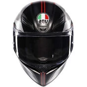 AGV K1 S LAP Full Face Motorcycle Мотошлем Matt Black Grey Red