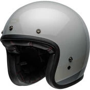 Bell CUSTOM 500 APEX FLAKE Cafe Racer Jet Motorcycle Мотошлем Glossy Silver